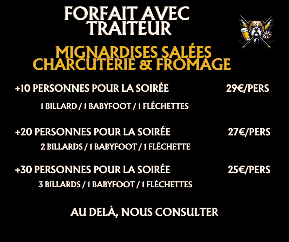 PRIVATISATION AVEC TRAITEUR