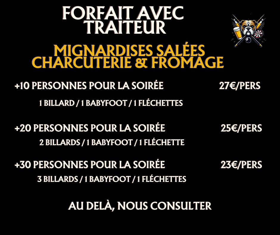 PRIVATISATION AVEC TRAITEUR