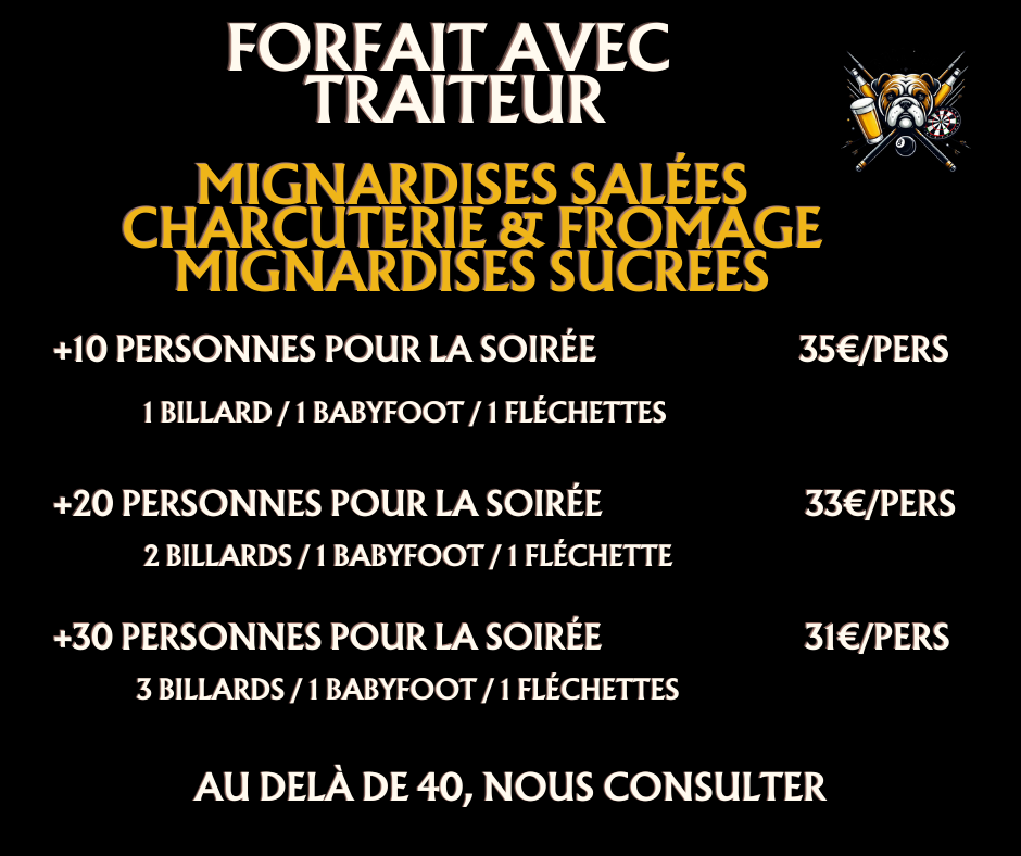 PRIVATISATION AVEC TRAITEUR